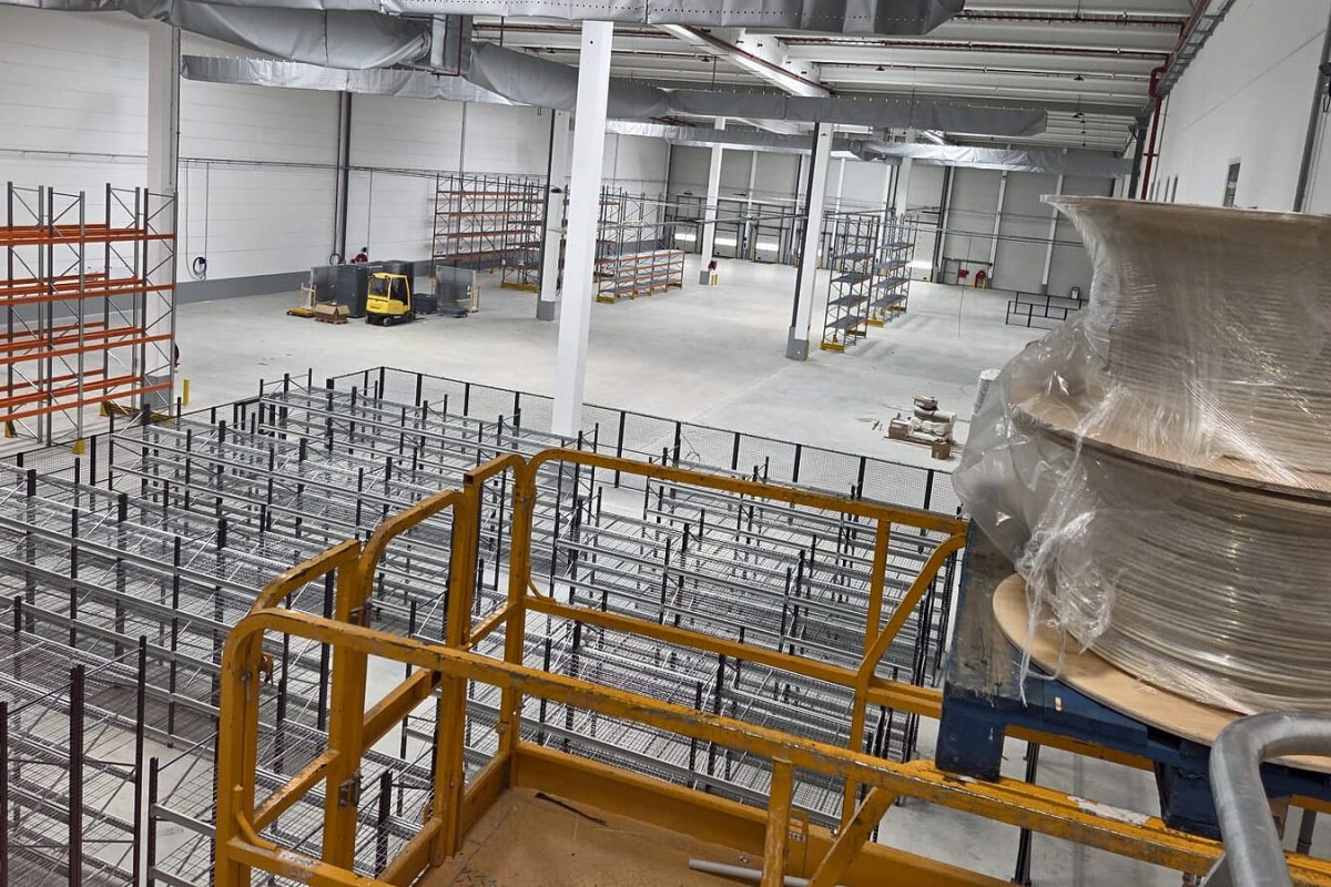 Aménagement électrique d’un dépôt de 5&rsquo;000 m²
