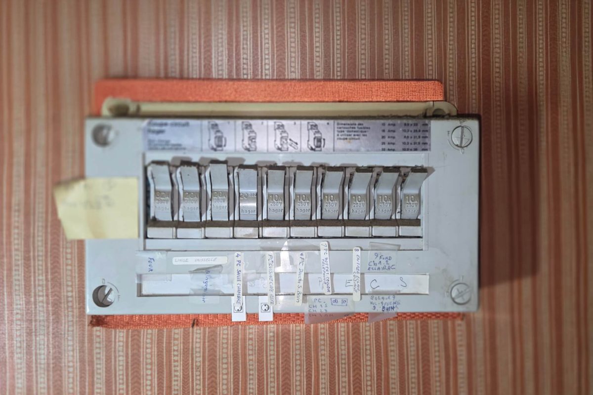 Remplacement tableau électrique